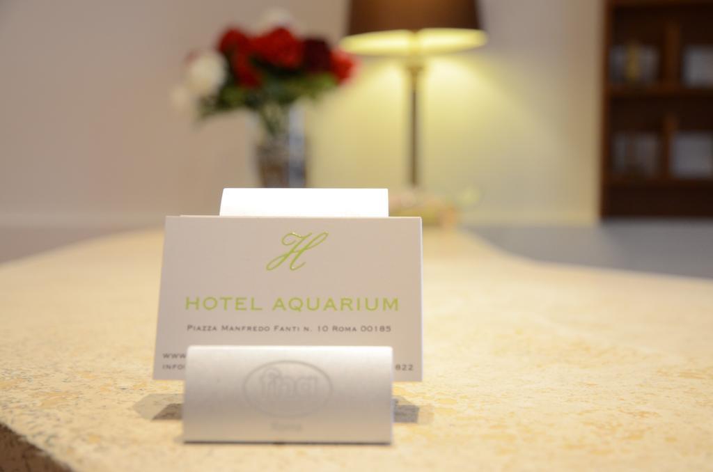 Hotel Aquarium Rom Eksteriør billede